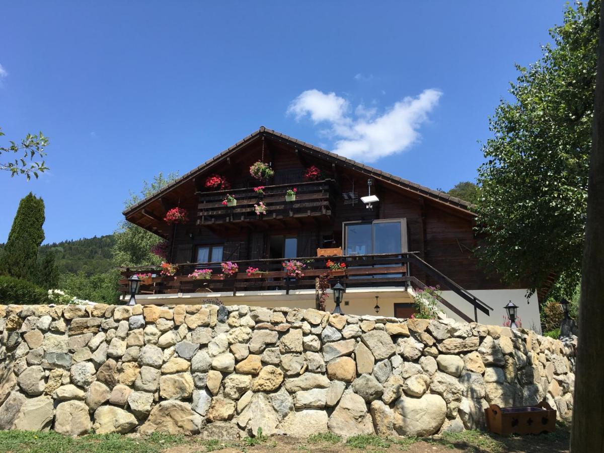 Le Chalet De Doucy Bardet Habère-Poche Екстериор снимка